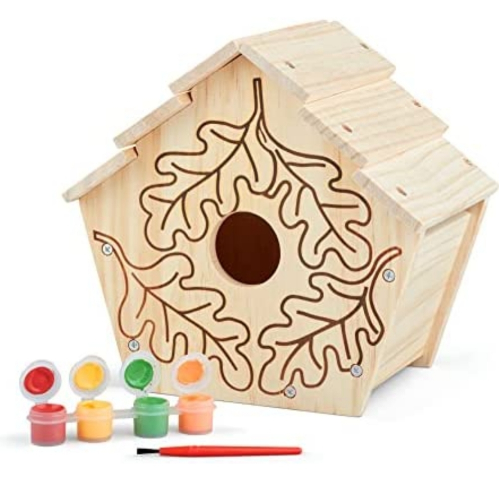 Melissa and Doug Build-Your-Own Wooden Birdhouse.